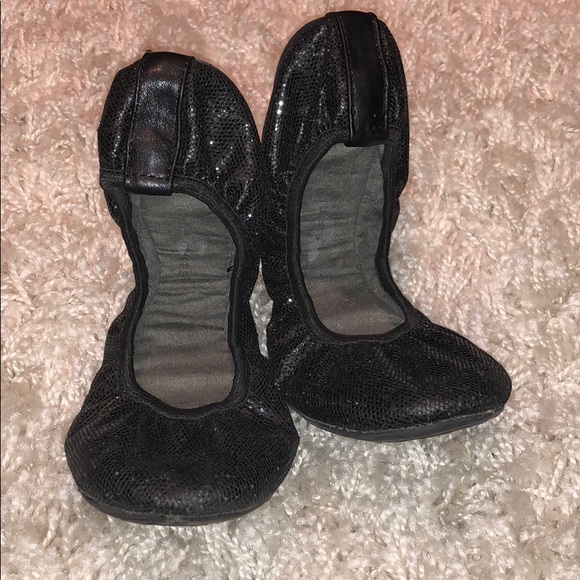 Black sparkle slippers - Picture 2 of 2